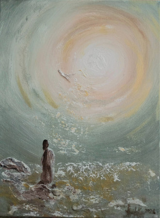 30x40cm, 70€, štrukturálna pasta