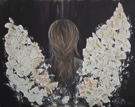 40x50cm, 120€, štrukturálna pasta